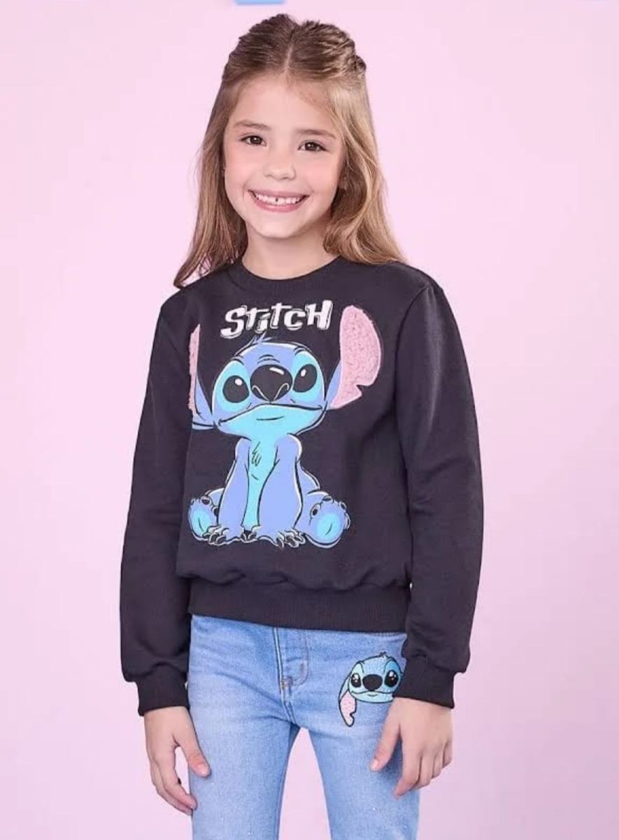 CASACO MOLETOM FLANELADO JUVENIL DE PERSONAGENS REFORÇADO 4/16