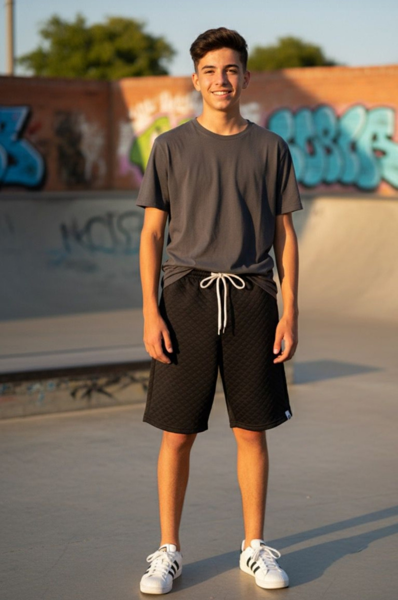MOLETOM JUVENIL 3D METALASSE  10/16 ANOS