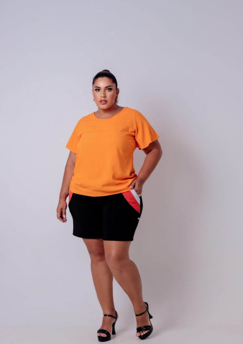 BLUSA PLUS SIZE VISCOLINHO LISA -XGG-