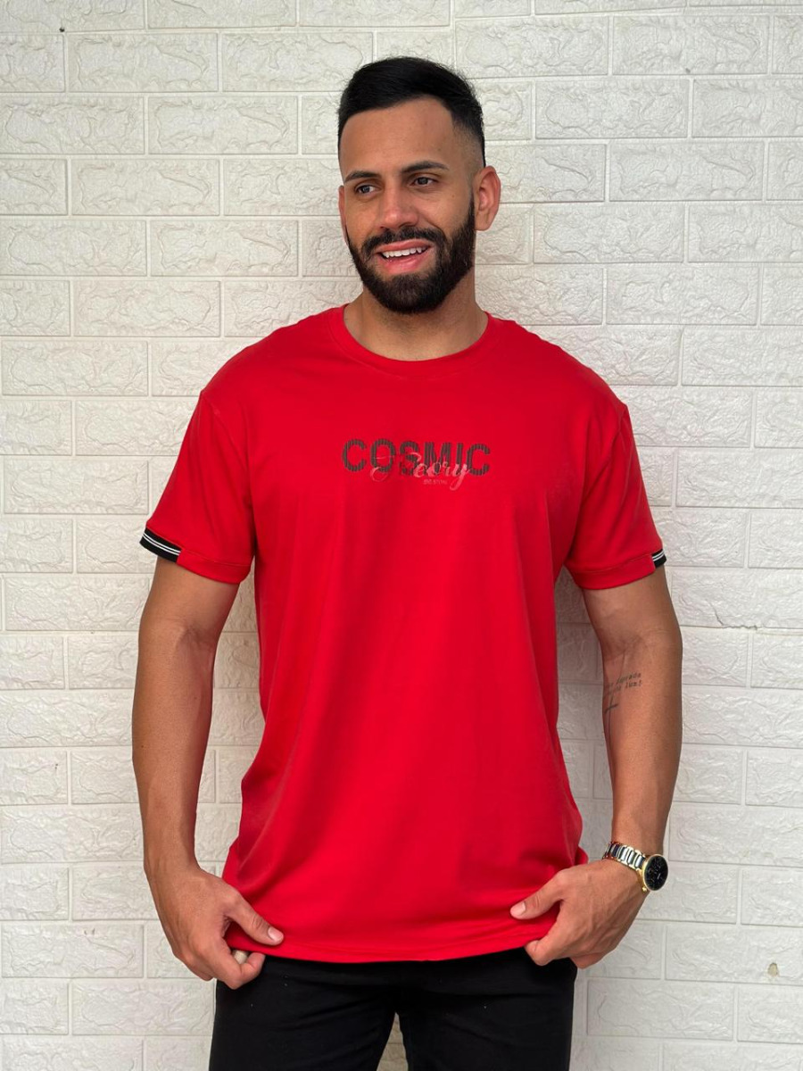GOLA CARECA EM COTTON MASCULINA PUNHO P/GG