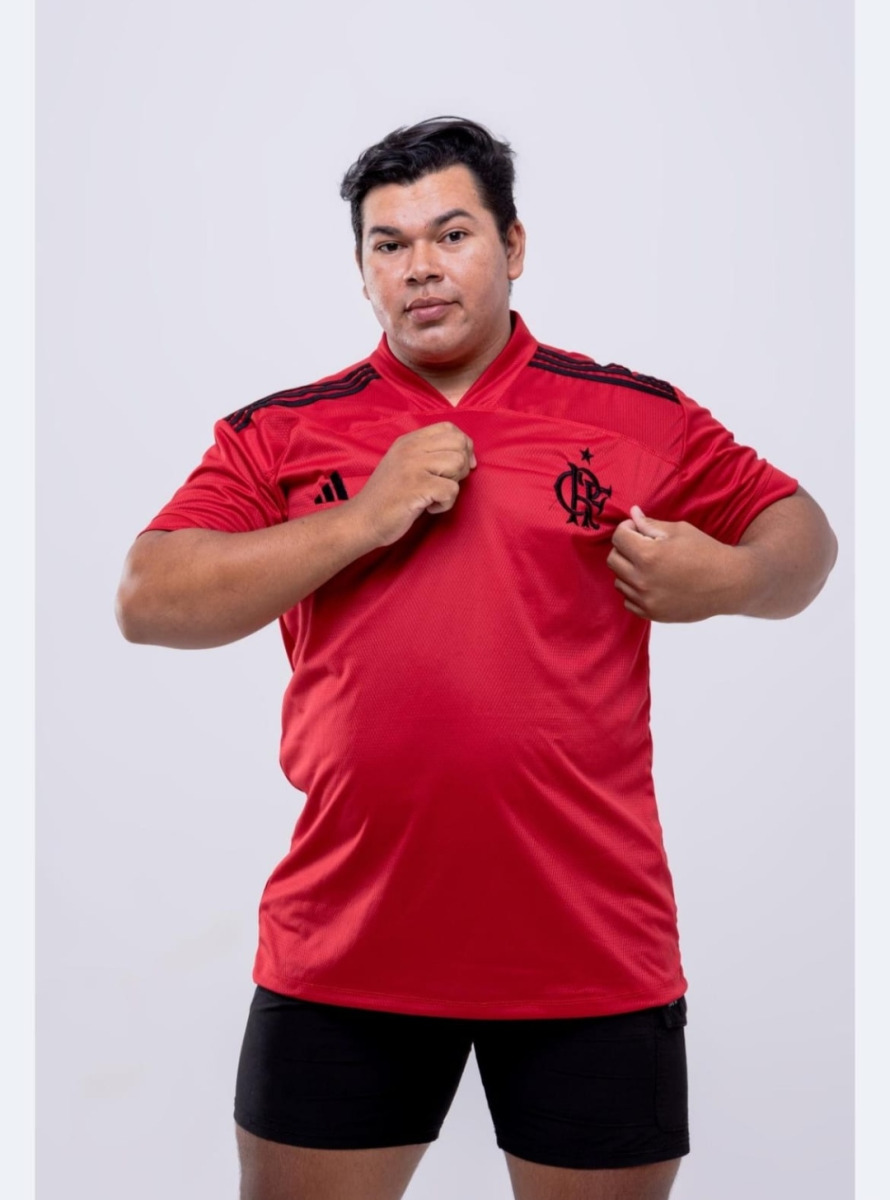 CAMISA DE TIME DRY-FIT BORDADA PLUS SIZE G1/G3