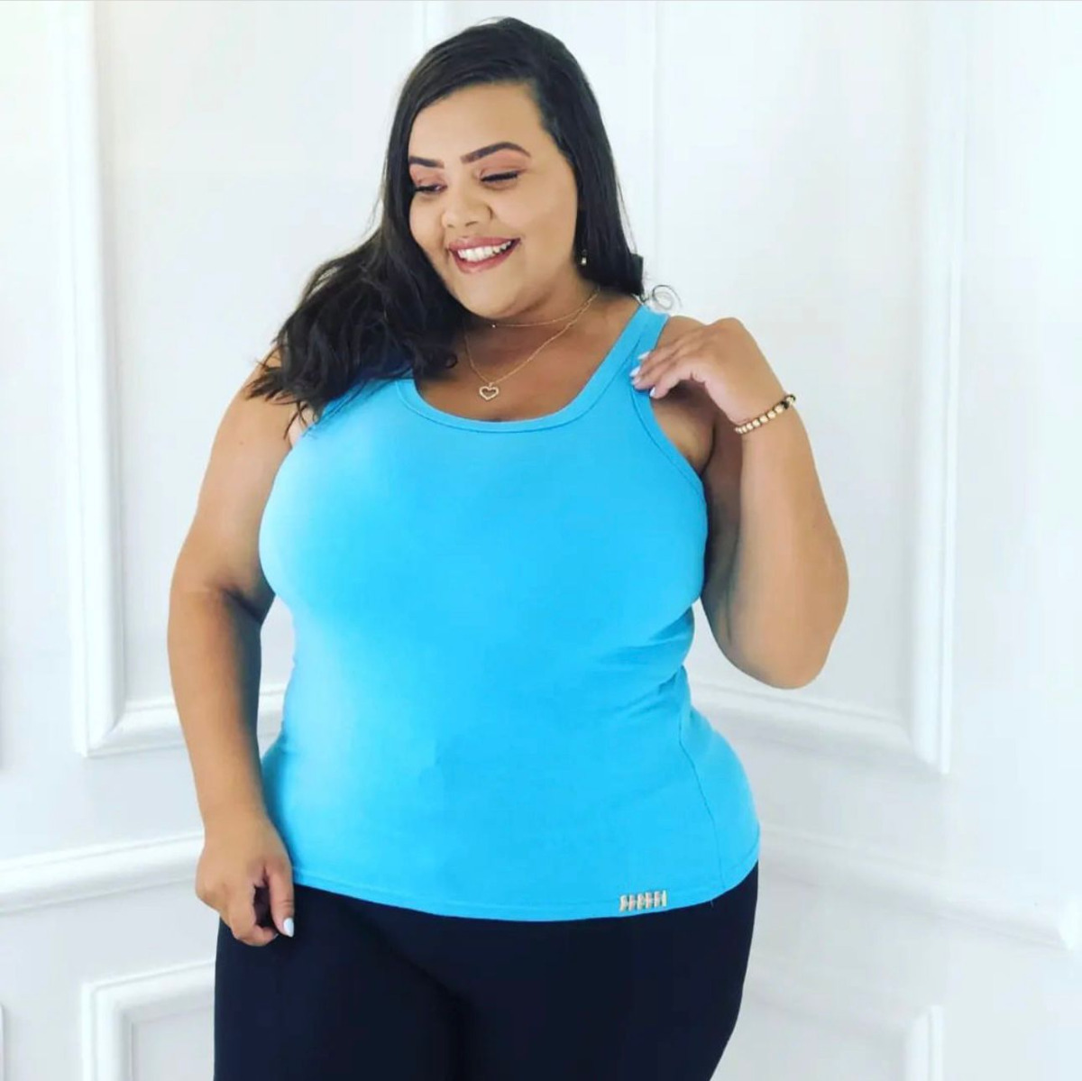 REGATA  COTON ALÇA LARGA PLUS SIZE LISA G1/G3