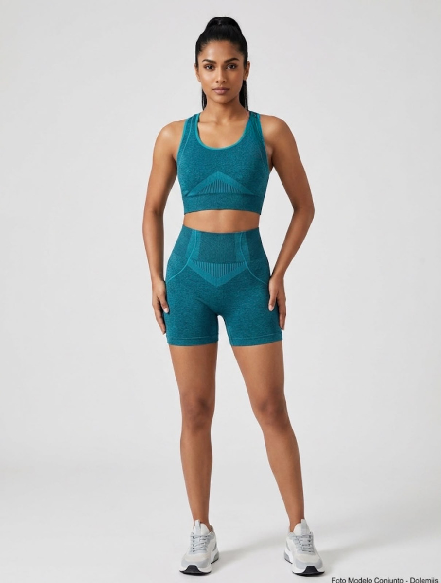 CONJUNTO FITNES POLIAMIDA IMPORTADO P/GG -2255-