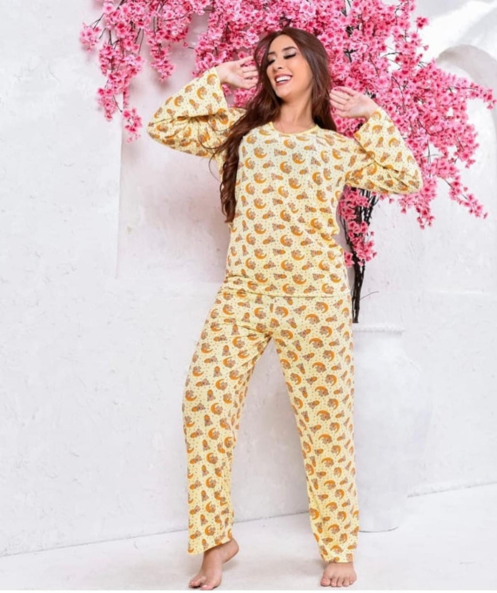 PIJAMA LONGO 100% ALGODÃO P/M/G