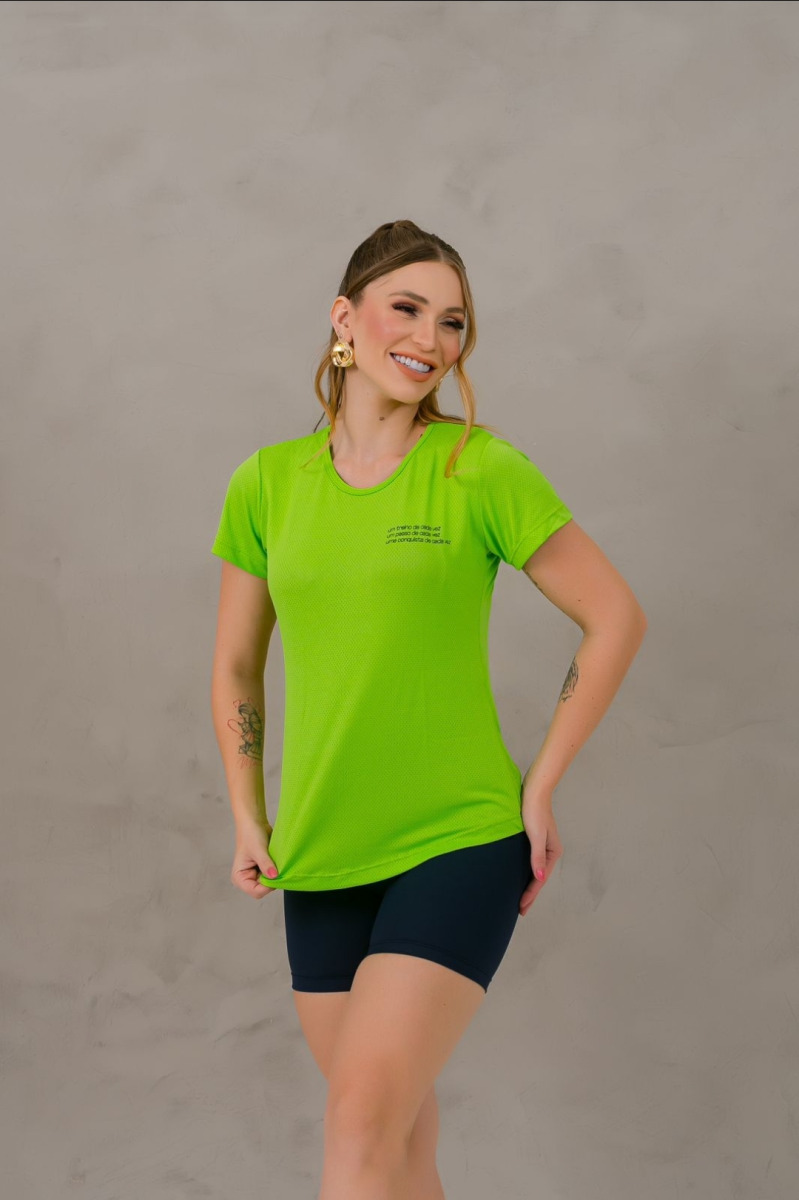 BABY LOOK DRY-FIT POLIAMIDA P/GG