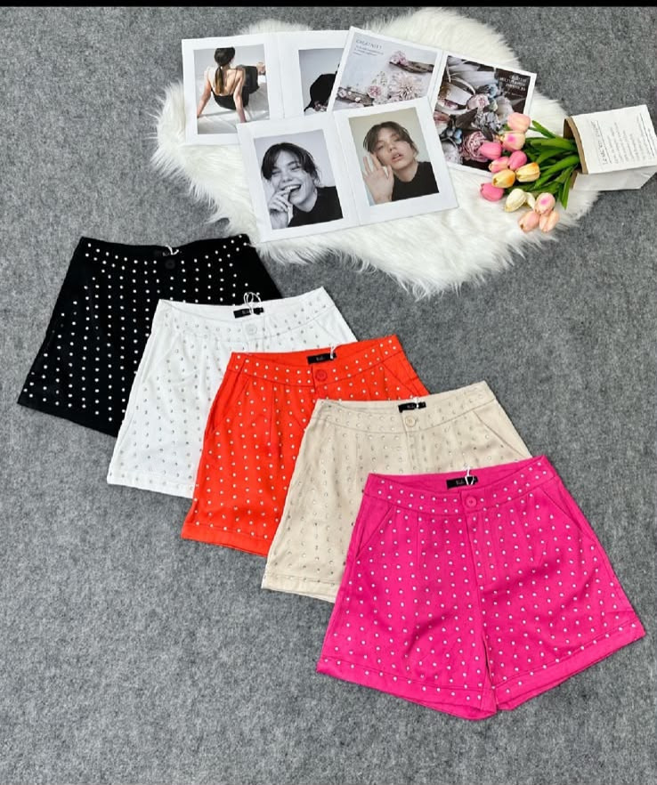 SHORT IMPORTADO PREMIUM ZÍPER/BOLSO P/GG-6088-