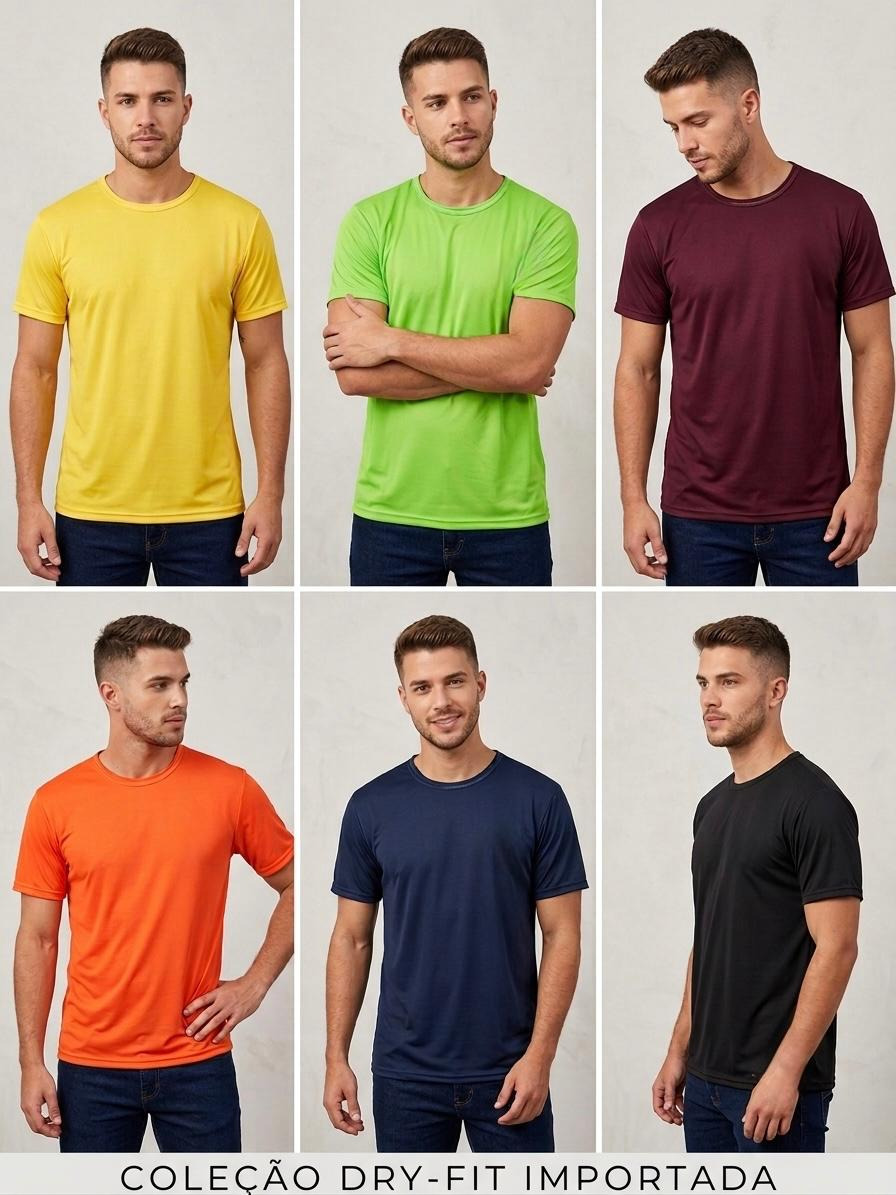 GOLA CARECA  DRY-FIT IMPORTADA P/GG