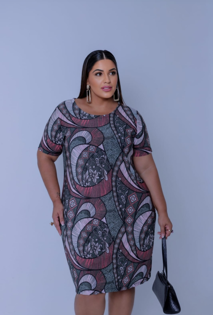 VESTIDO LIGANETY PLUS SIZE G1/G3
