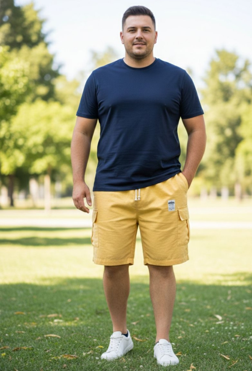 SHORT MAURICINHO CARGO PLUS SIZE G1/G3 -060-