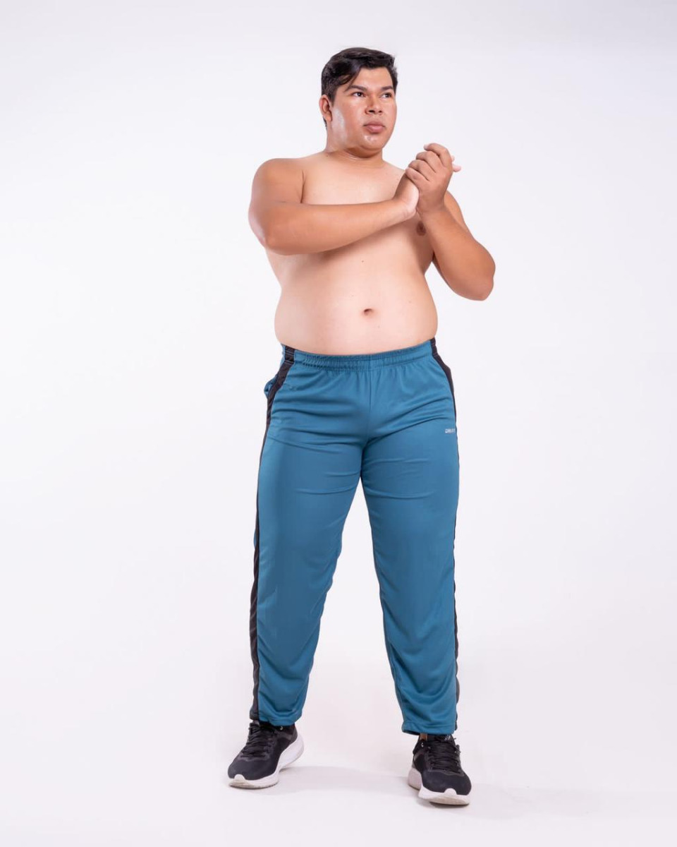 CALÇA DRY-FIT PLUS SIZE COM BOLSO G1/G3