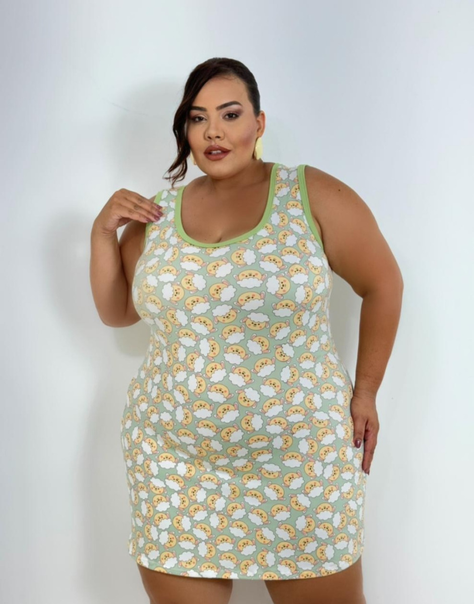 CAMISOLA SUEDE REGATA PLUS SIZE G1/G3