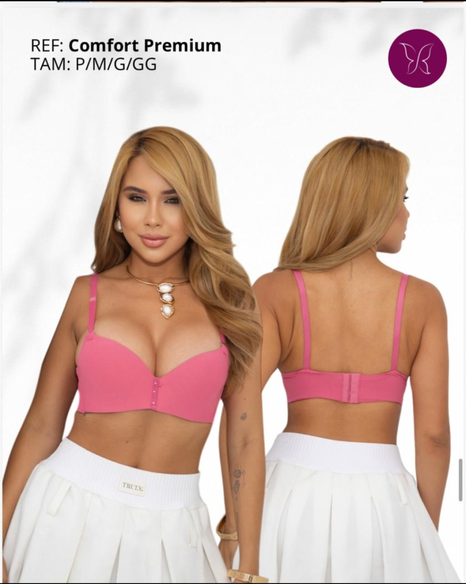 SUTIÃ  POLIAMIDA CONFORT PREMIUM TALLA LARGA FECHO TRIPLO P/GG