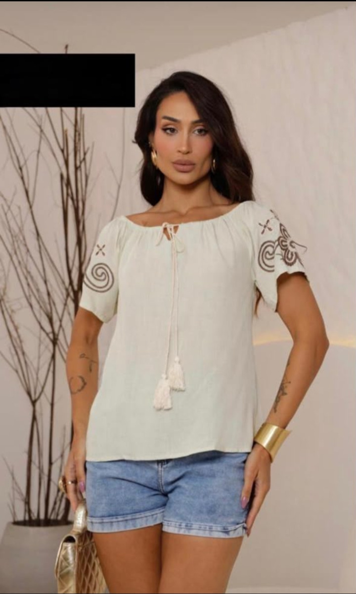 BLUSA IMPORTADA LUXO P/GG -1330-