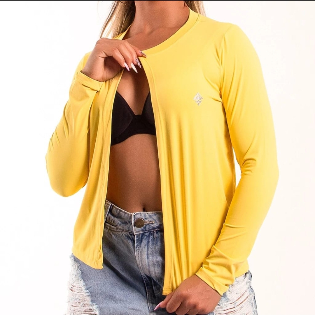 CASACO ABERTO FEMININO UV M/G/GG