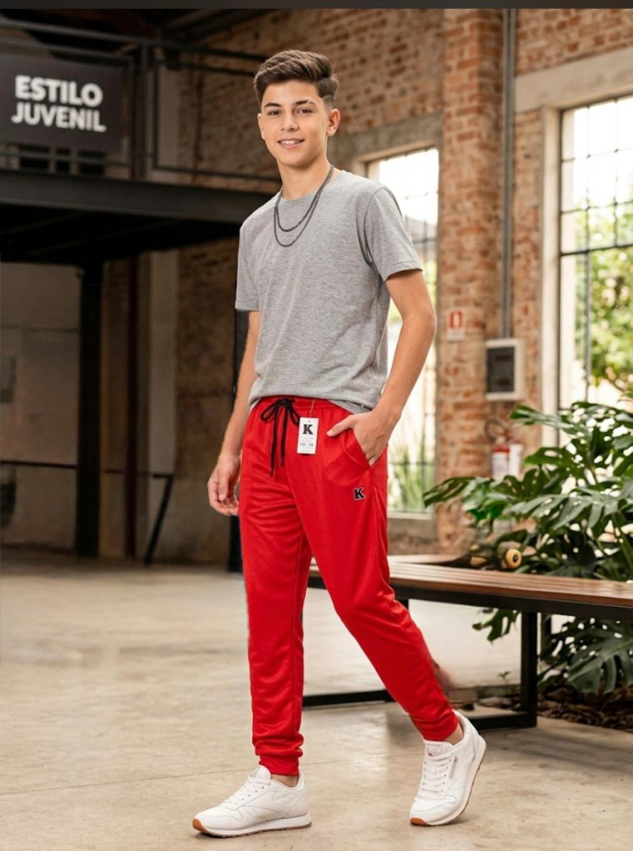 CALÇA CACHARREL JUVENIL 10/16-