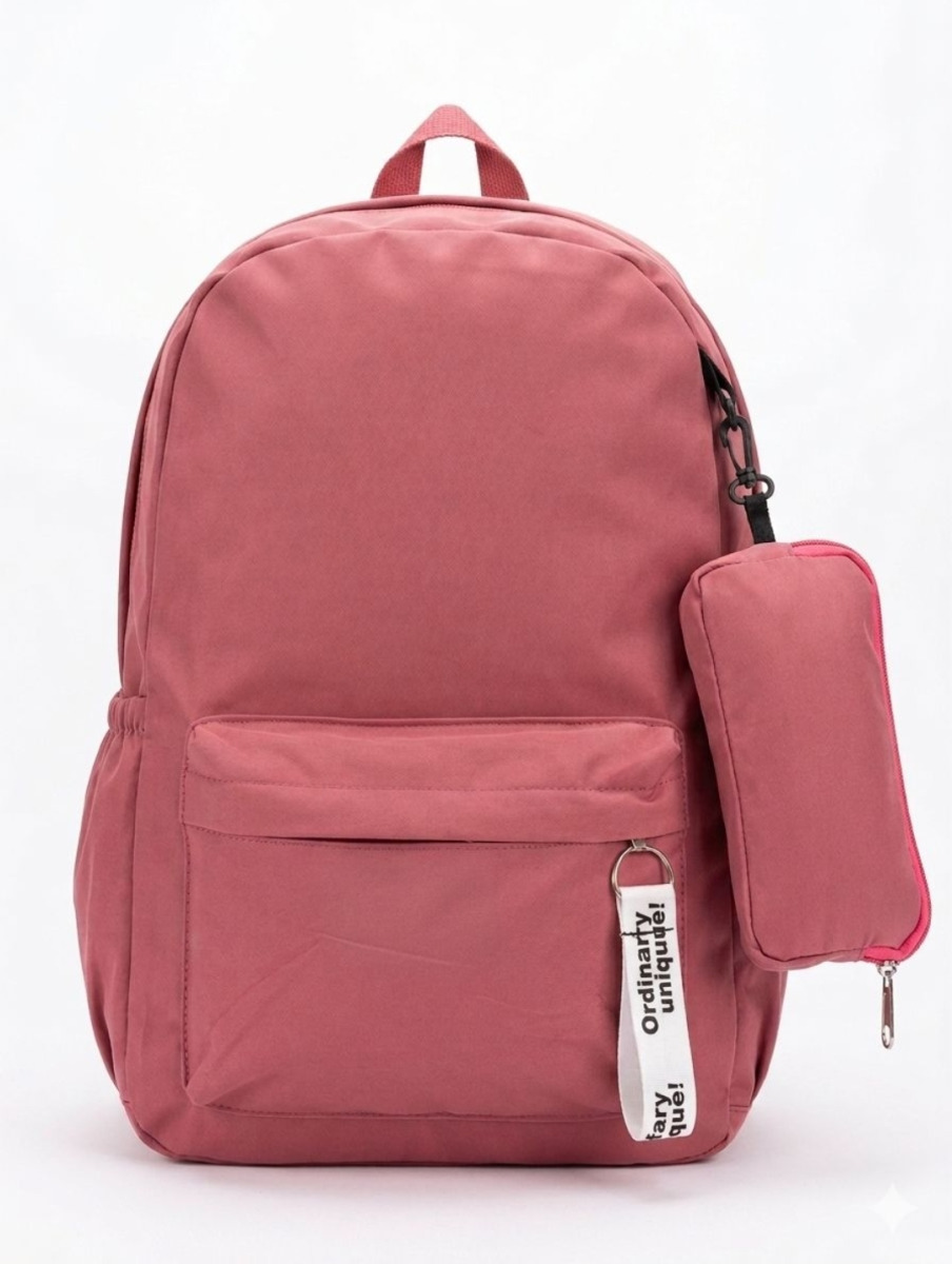 MOCHILA IMPORTADA + ESTOJO BOLSO LATERAL