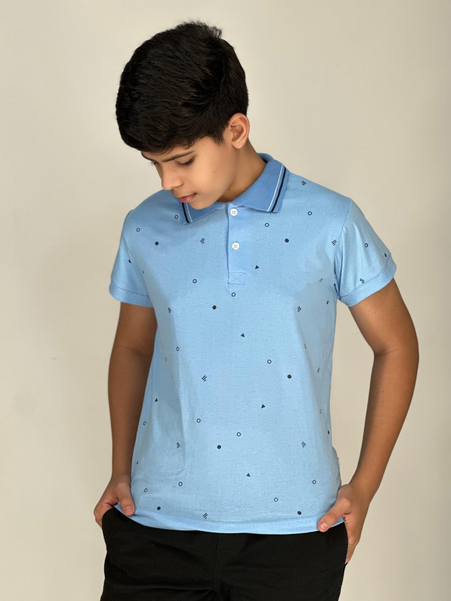 GOLA PÓLO JUVENIL ESTAMPADA 10/16