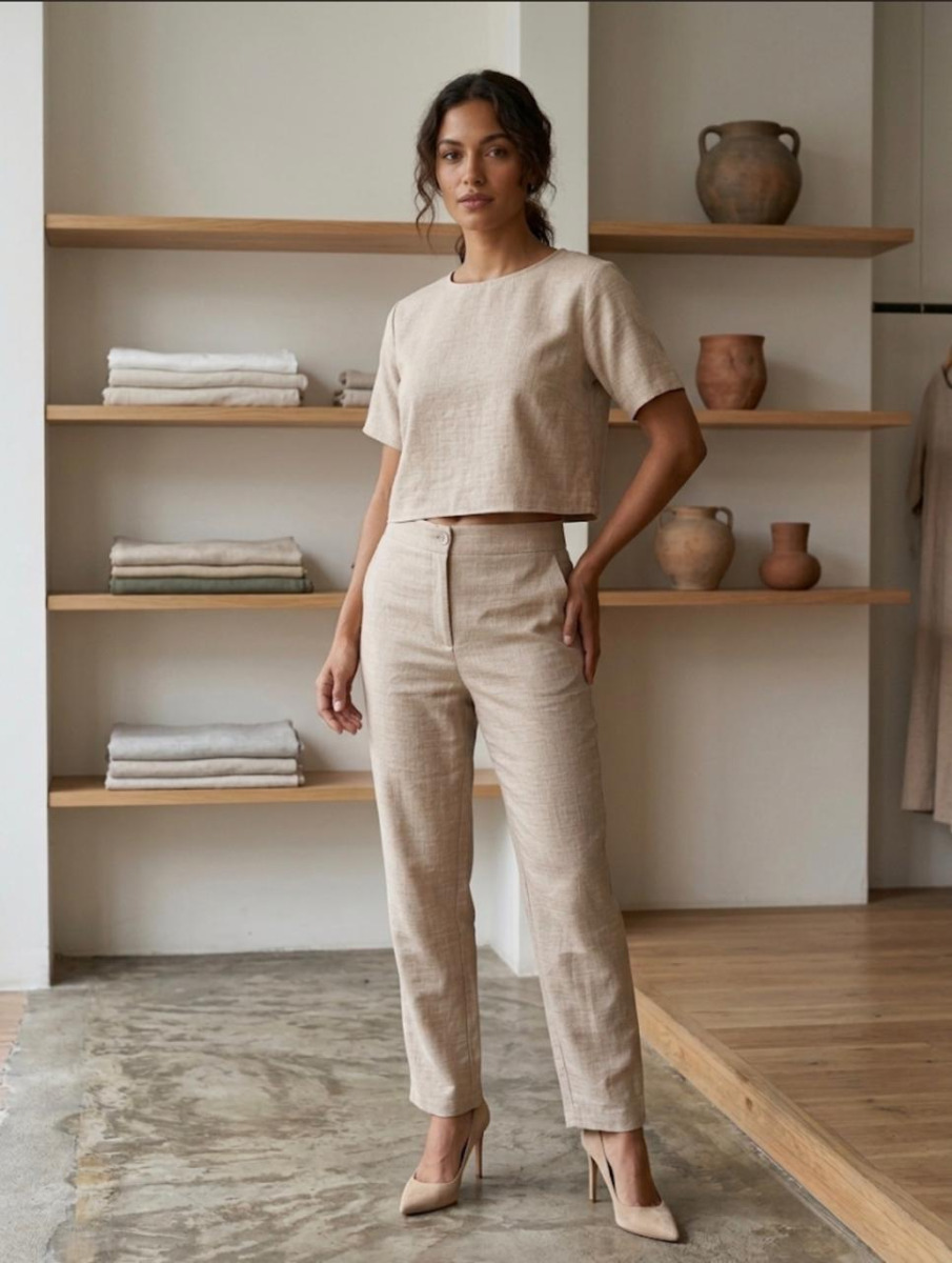 CONJUNTO CALÇA LINHÃO M/G- 933-