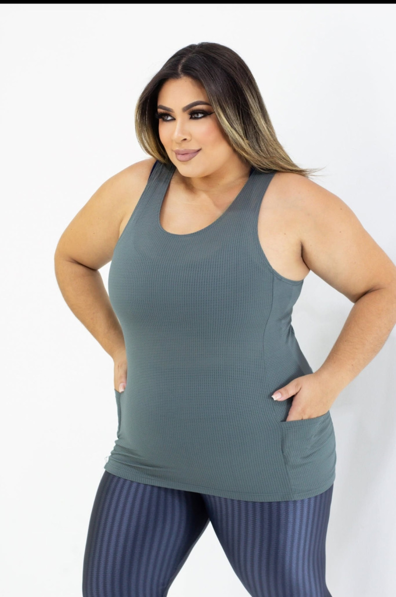 REGATA POLIAMIDA BOLSO PLUS SIZE GG -129-
