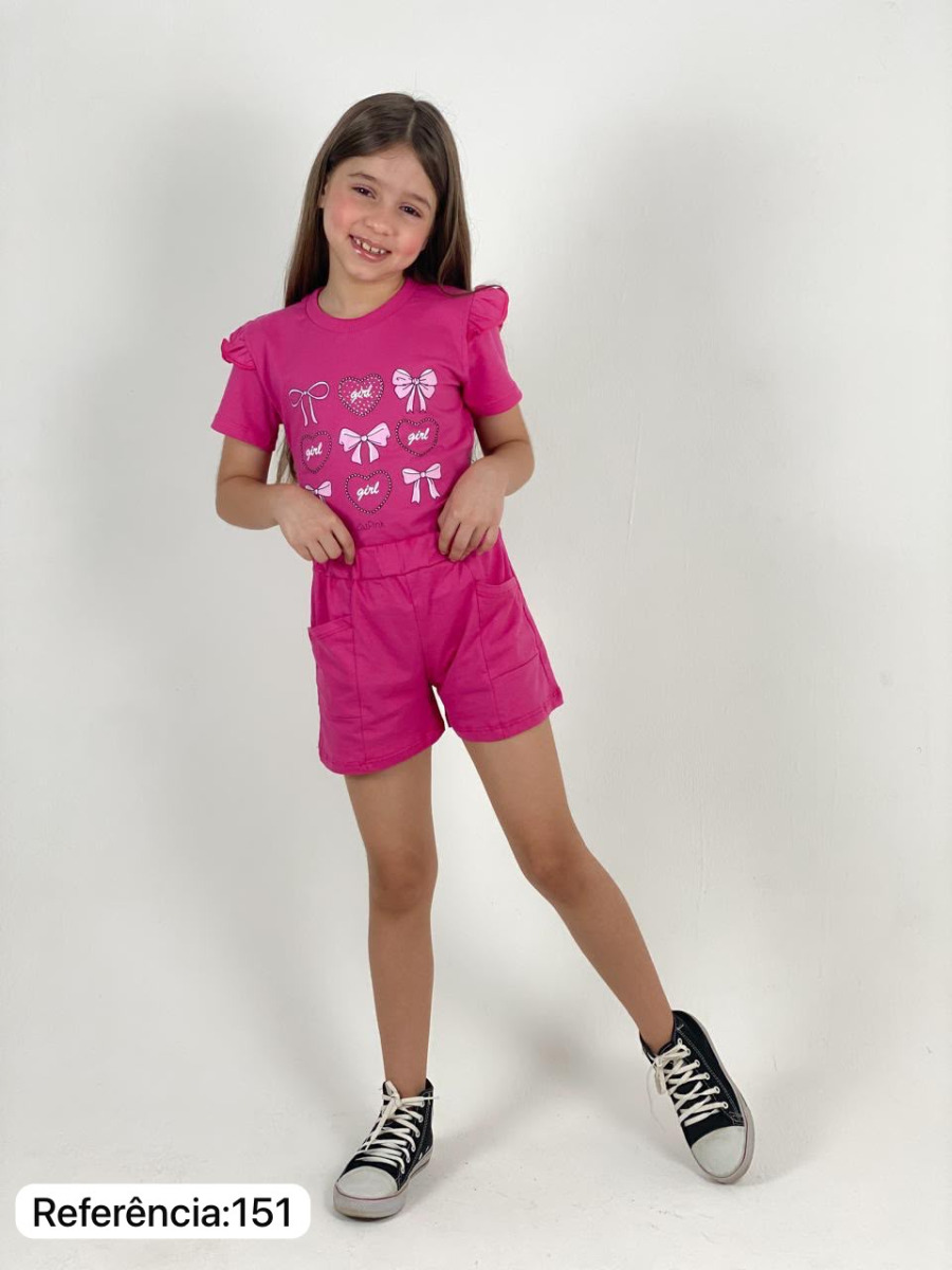 CONJUNTO INFANTO JUVENIL PREMIUM 4/8 ANOS -151-