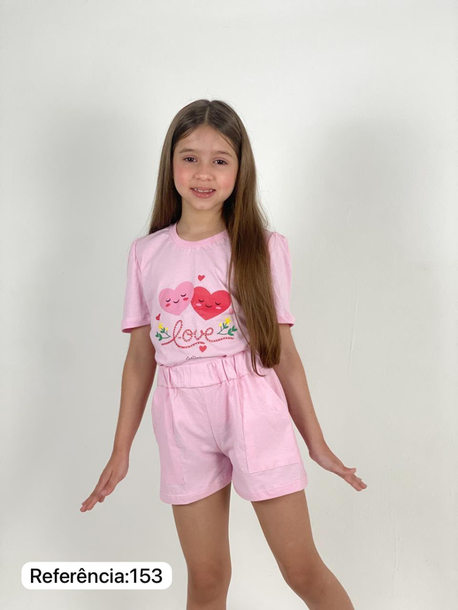 CONJUNTO INFANTO JUVENIL PREMIUM 4/8 ANOS -153-