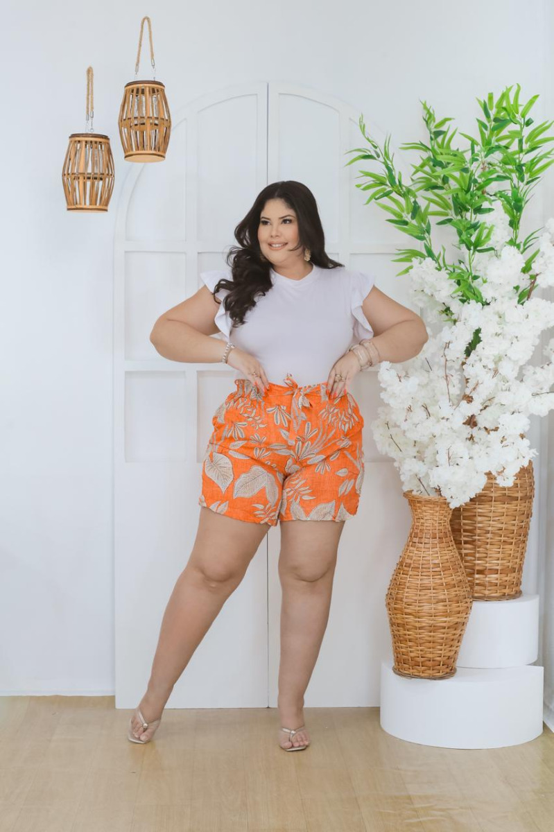 SHORT PLUS SIZE VISCOLINHO G1/G3