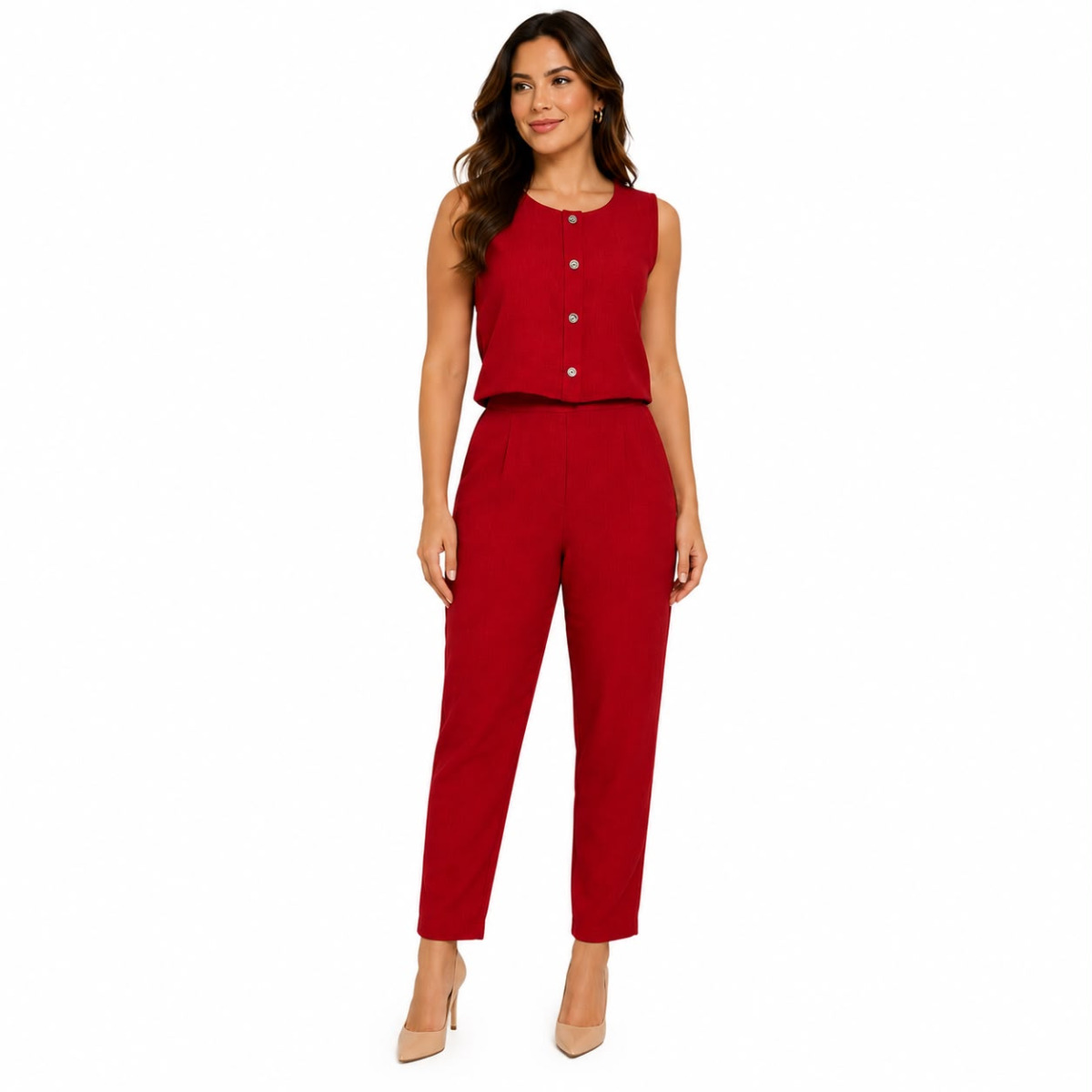CONJUNTO CALÇA SLIM LINHÃO M/G -931-