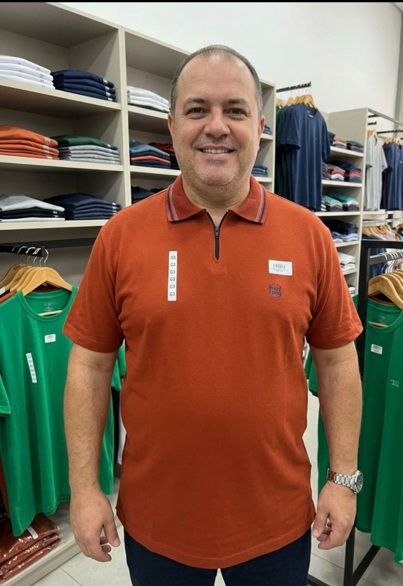 GOLA PÓLO ZÍPER ALGODÃO PLUS SIZE G1/G3