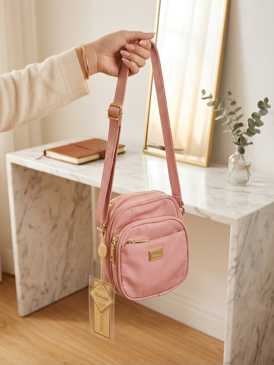 BOLSA IMPORTADA 4 ZÍPER -3312-