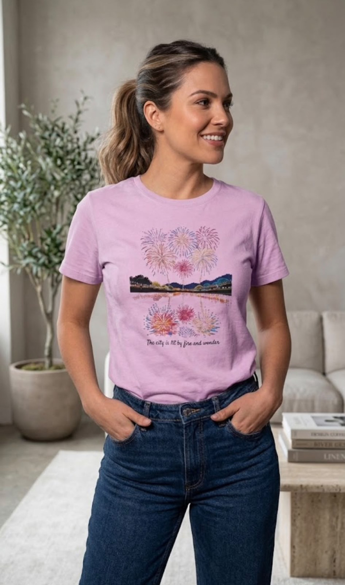 T-SHIRT IMPORTADA  SUEDE APLIQUE  P/GG -Y59-