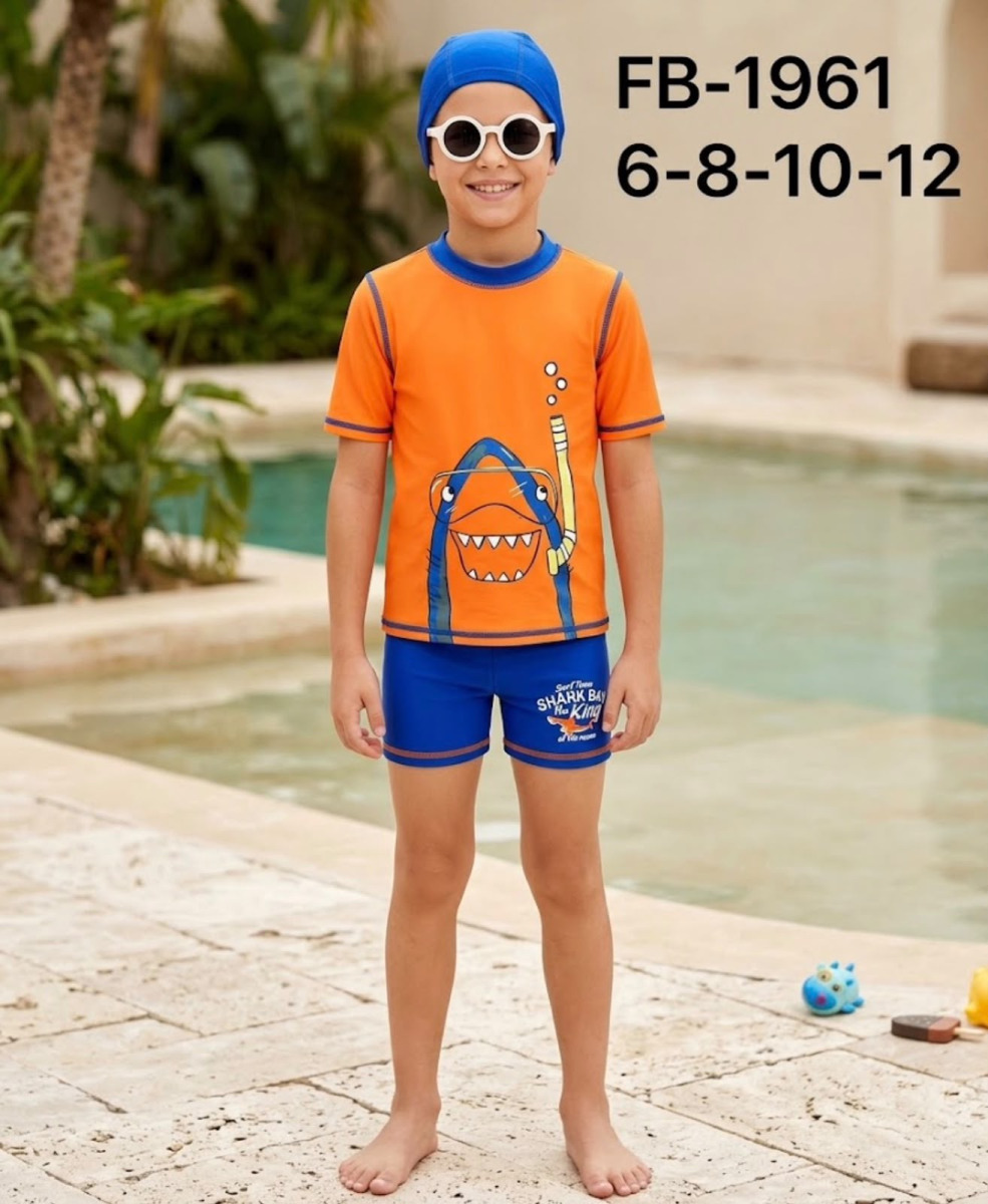 CONJUNTO IMPORTADO POLIAMIDA JUVENIL MASCULINO +TOUCA 6/12