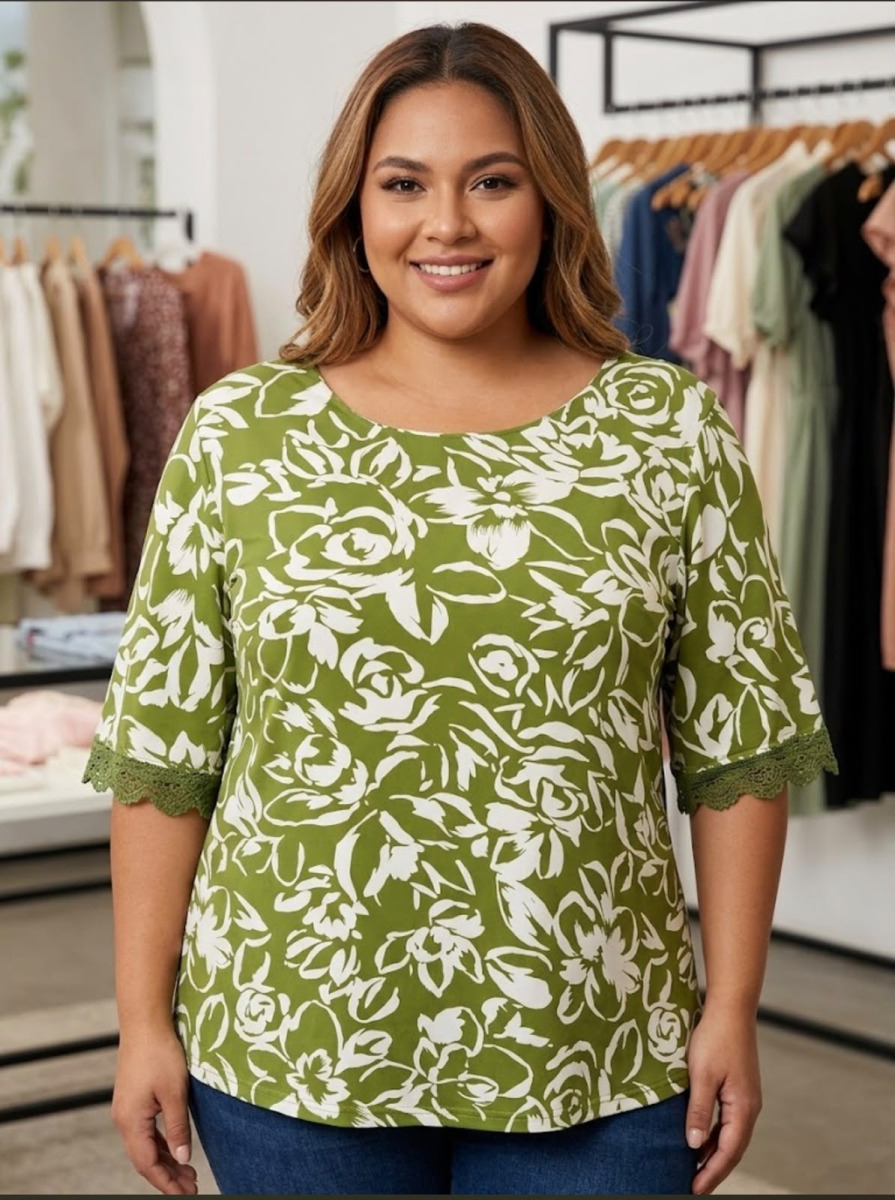BLUSA PLUS SIZE IMPORTADA G1/G3 -704A